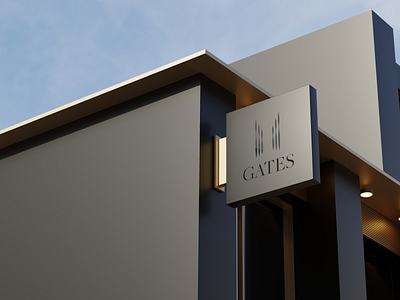 Gates Interiors logodesign luxurylogodesign