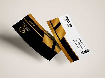 Visiting card Gold graphic ideas visit card visiting card design