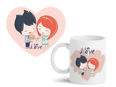 Love themed illustration