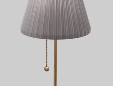 Lamp 3d modeling blender3d