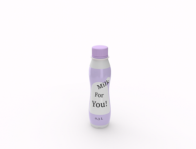 bottle milk 3dgraphics blender3d bottle milk