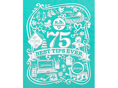 75 Best Tips Ever baby children cute detailed drawing illustration paper papercut romantic