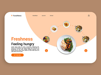 Food Website Design design figma food food website product design prototype ui ui ux ui design web webdesign website website design