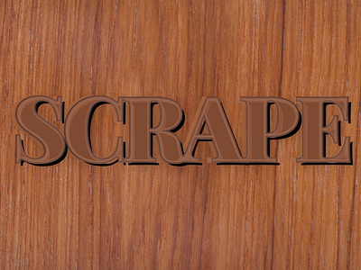 Wooden text artwork grpahic designing text textart woodart wooden