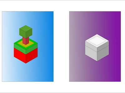 Isometric vector images