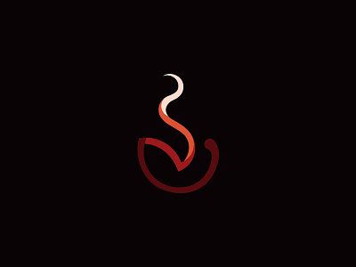 Burning Icon branding burning candle fire flame icon illustration smoke