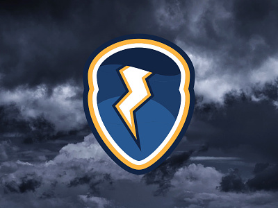 Thunderbolts Emblem branding clouds emblem lightning logo storm stormy thunder thunderbolt