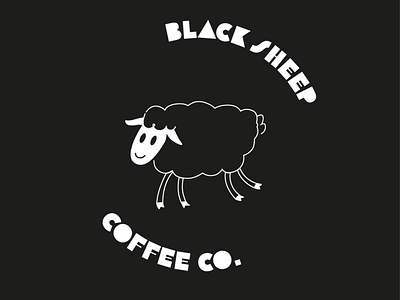 Black Sheep Coffee Co black sheep coffeelogo coffeeshop design illustration logo