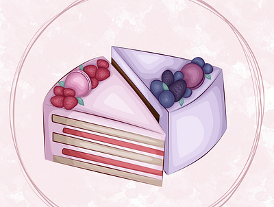Cakes adobe photoshope design graphic design illustration logo иллюстрация