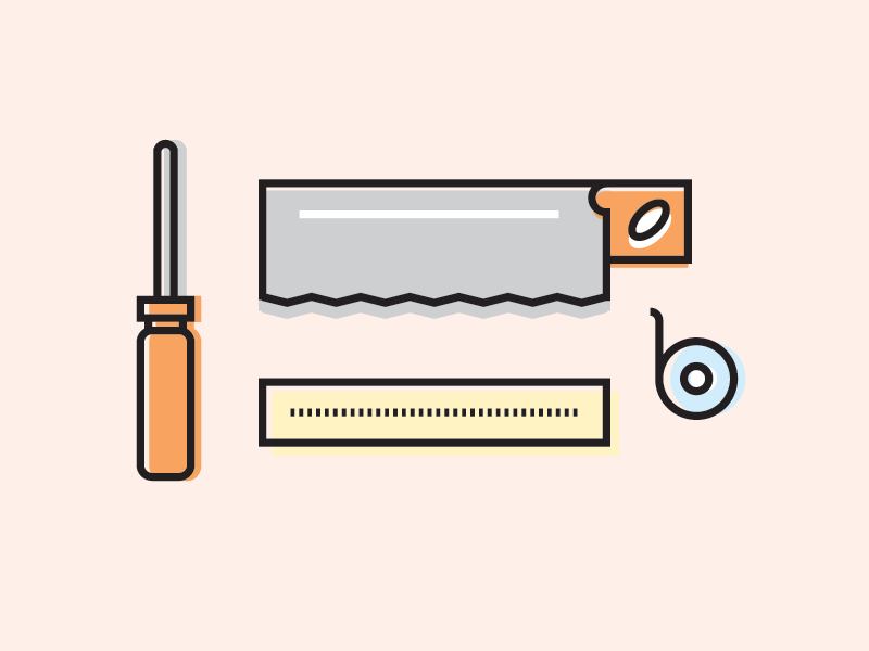 Tools by Andrew McBride on Dribbble