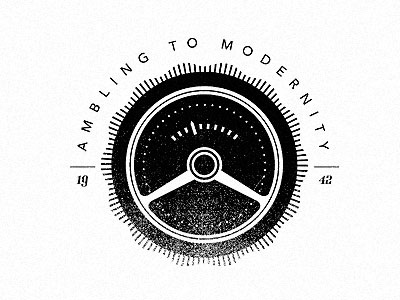 Ambling To Modernity ambling modernity steering wheel