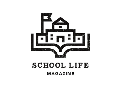 School Life book brand flag magazine school