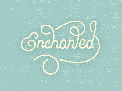 (un)enchanted hand lettering meh poop script typography words