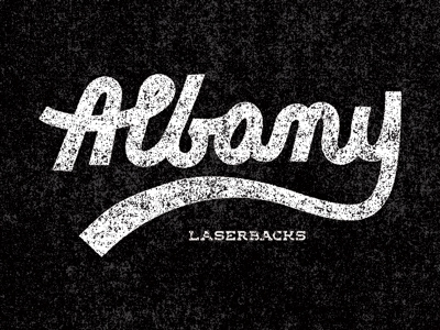 Albany albany boozeball brah meh script texture typography vintage