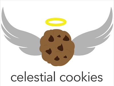 Celestial Cookies Logo branding design graphic design illustration logo typography ui vector