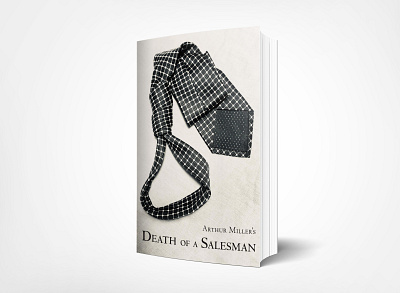Death of a Salesman Book Cover book design branding design graphic design packaging design product design typography ui