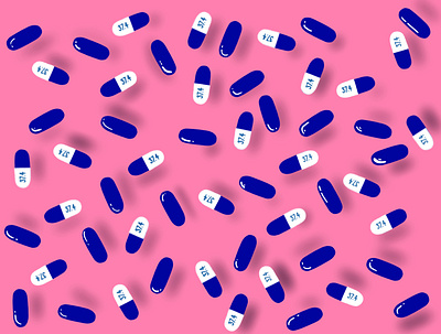 Let's Talk About Pills - Editorial Illustration advocate color pop data dataviz illustration illustration art illustration design illustration digital mental health pattern pills