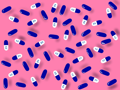 Let's Talk About Pills - Editorial Illustration advocate color pop data dataviz illustration illustration art illustration design illustration digital mental health pattern pills