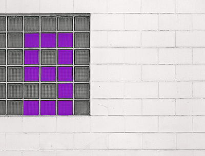 Number Nine - 36 Days of Type 36 days of type 36days 36daysoftype black and white color pop colorful font design hand lettering illustration mixedmedia purple rainbow pallette street scene typography
