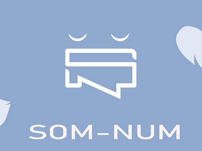 SOM-NUM Smart Mattress Brand Identity.