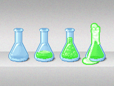 Beakers beakers pixel art