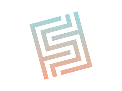 Solve lines logo logo design mark maze