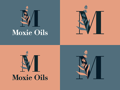 Moxie Oils Branding brand brandidentity branding essential oils essentialoils identity logo logodesign logos visualidentity