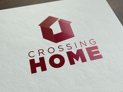 Crossing Home Logo home house logo logo design logo design concept logo designs logodesign logos logotype