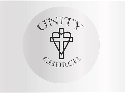 Love, Faith, Heart graphic design logo