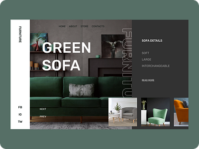 Green Sofa