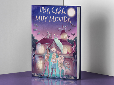 Una casa muy movida cover adventures children book illustration childrens illustration youth