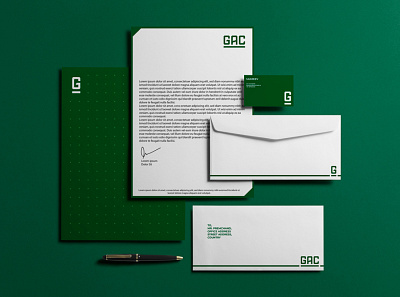 GAC Proposed Identity brand identity branding branding design dots green logo proposed reject rejected rejected logo