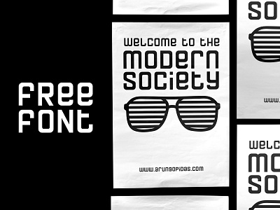 Modern Society - Free Font Download