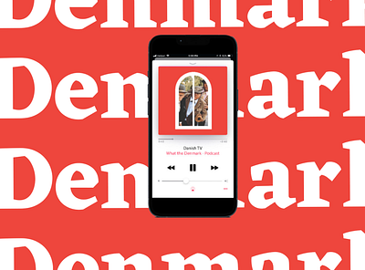 What the Denmark Podcast Branding a branding design graphic design logo podcast typography ui ux