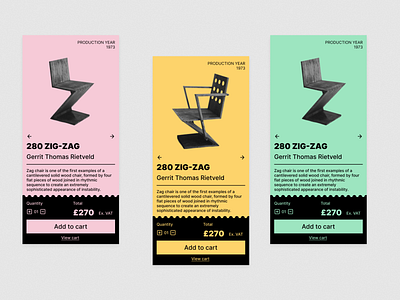 Zig Zag Chair branding design illustration logo product design typography ui ux vector web design
