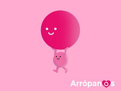 Poster arrópanos branding cartoon character charity design drawing graphicdesign illustration logo pink poster poster design