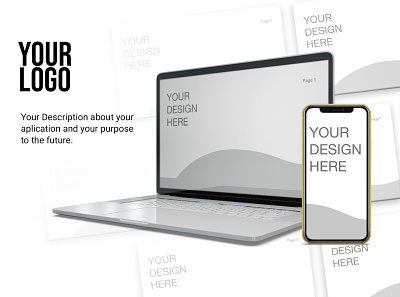 Mockup Presetation Templates. mobile ui mockup presentation presentation design presentation template uiux webdesign