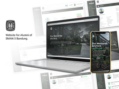 Alumni of SMAN 3 Bandung Website Design