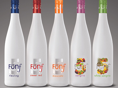 Funf Wines Packaging packaging wine