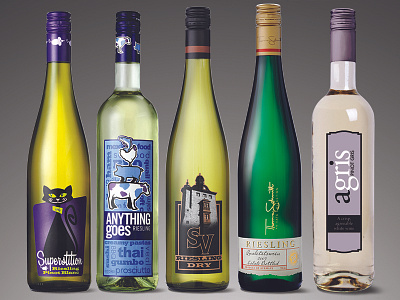 Schmitt Sohne Wines - various packaging projects packaging wine