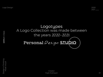 Logofolio 2020-2021 branding graphic design logo