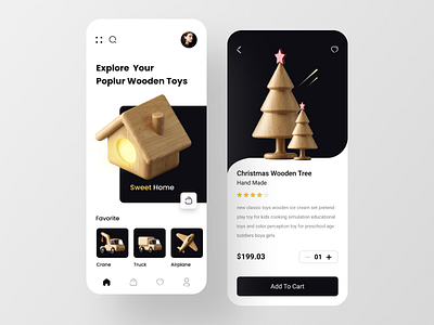 wooden toys store app