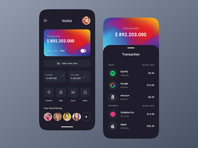 Finance - mobile banking app 💸