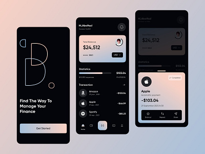 finance: mobile app