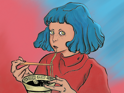 Anime Girl Aesthetic Drawing by Anees Ur Rahman on Dribbble