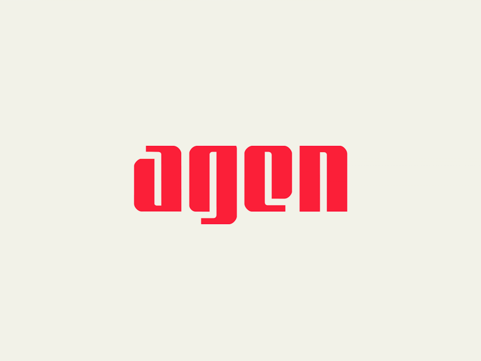 agen - Logo Animation
