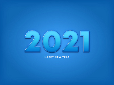 Happy new year 2021 greetings background