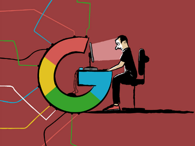 G-Search alphabet computer data downsign google illustration logo search seo tech