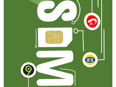 SIM 9 mobile airtel card design digital downsign electronic glo mobile mtn network phone sim sim card telecommunication