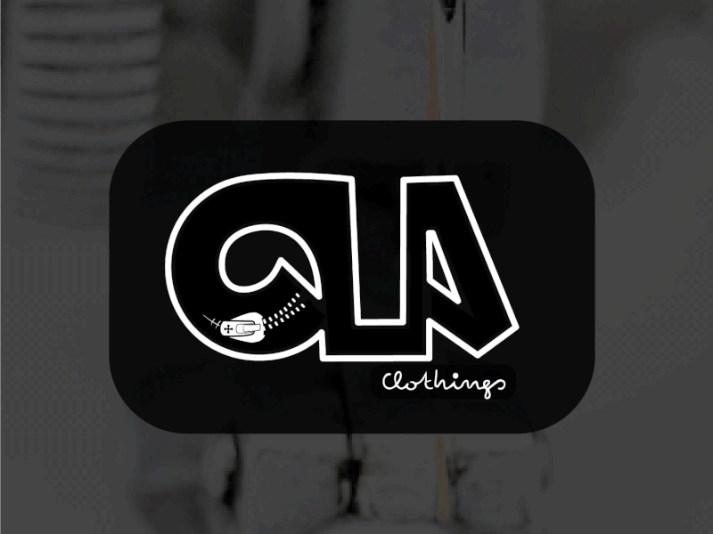 OLA business logo clothing downsign downsign studio downsign studio ola ola clothing ola clothing tailor taiwo taiwo zip